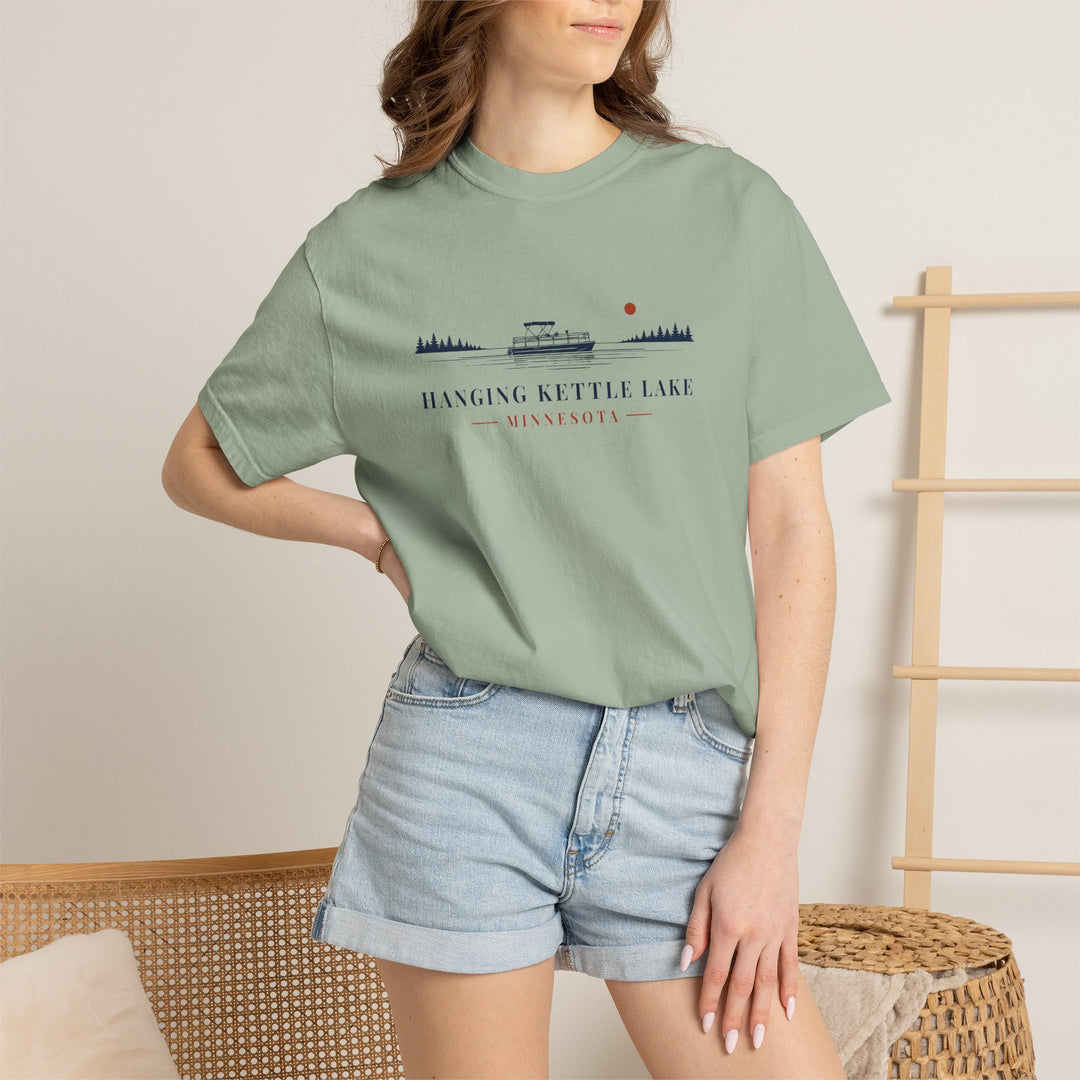 Hanging Kettle Lake Pontoon Tee