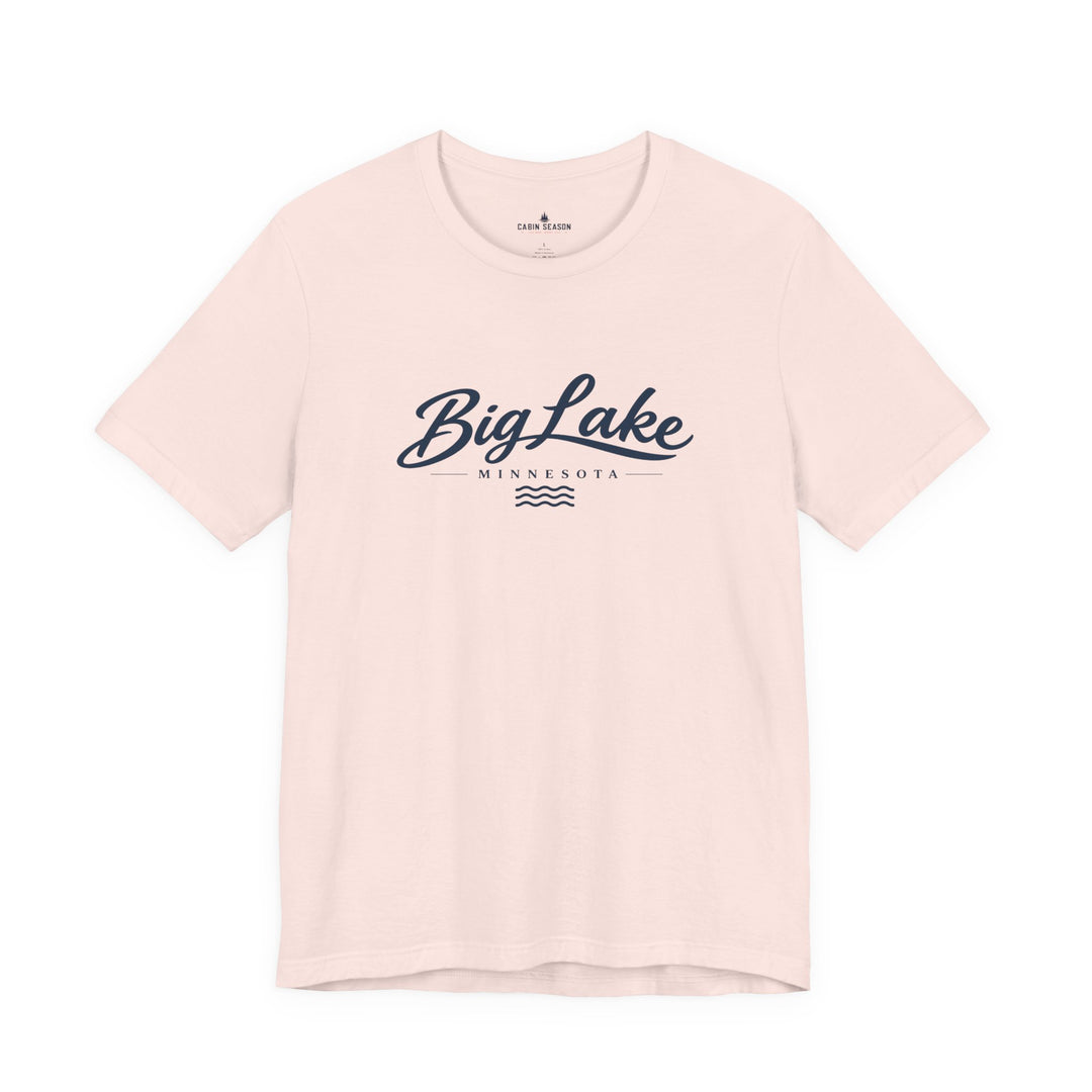 Big Lake Minnesota T-Shirt - Big Lake Script Tee