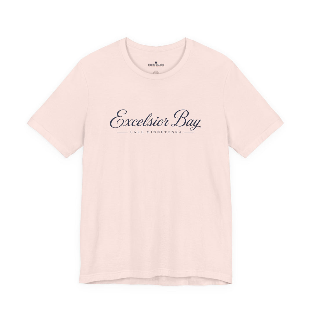 Excelsior Bay Lake Minnesota Script Tee